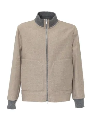 Brunello Cucinelli Reversible Bomber Jacket