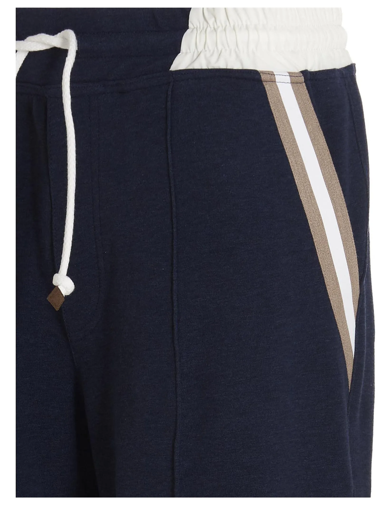 Brunello Cucinelli Straight Leg Drawstring Jogging Pants