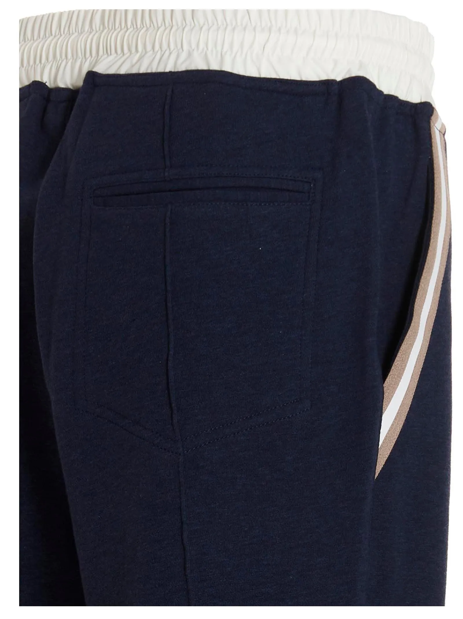 Brunello Cucinelli Straight Leg Drawstring Jogging Pants