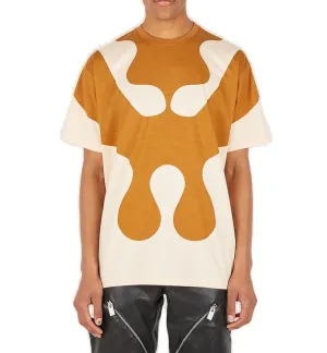Burberry Abstract Printed Oversized T-Shirt