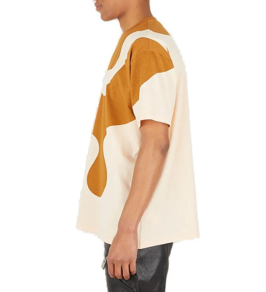 Burberry Abstract Printed Oversized T-Shirt