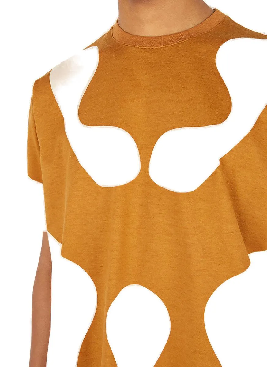 Burberry Abstract Printed Oversized T-Shirt