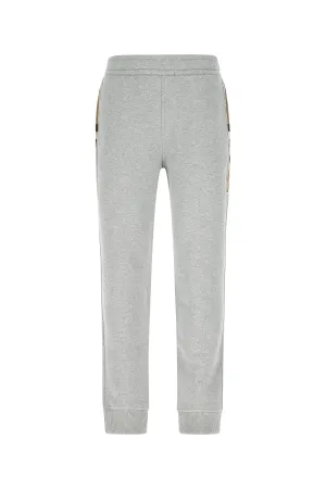 Burberry Check Panelled Jogging Pants