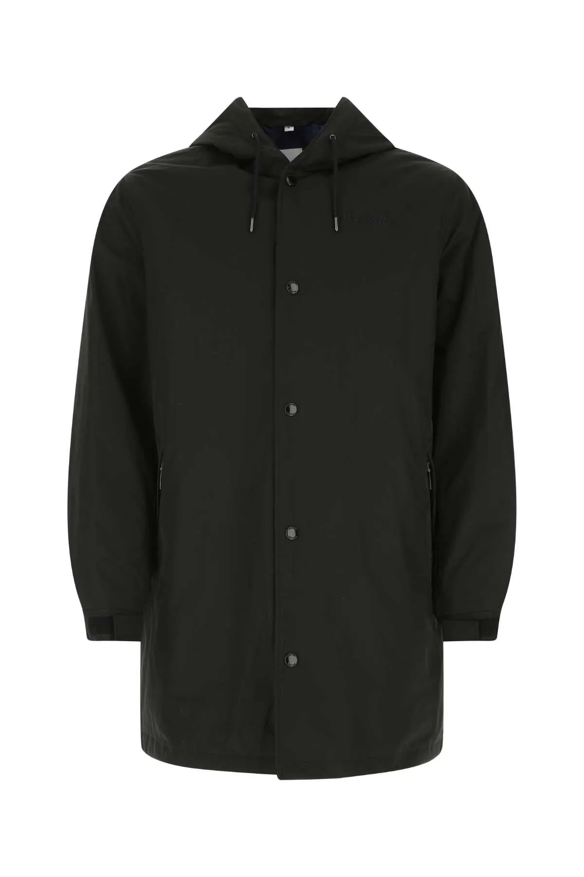 Burberry Embroidered Logo Hooded Jacket