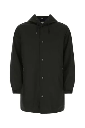 Burberry Embroidered Logo Hooded Jacket
