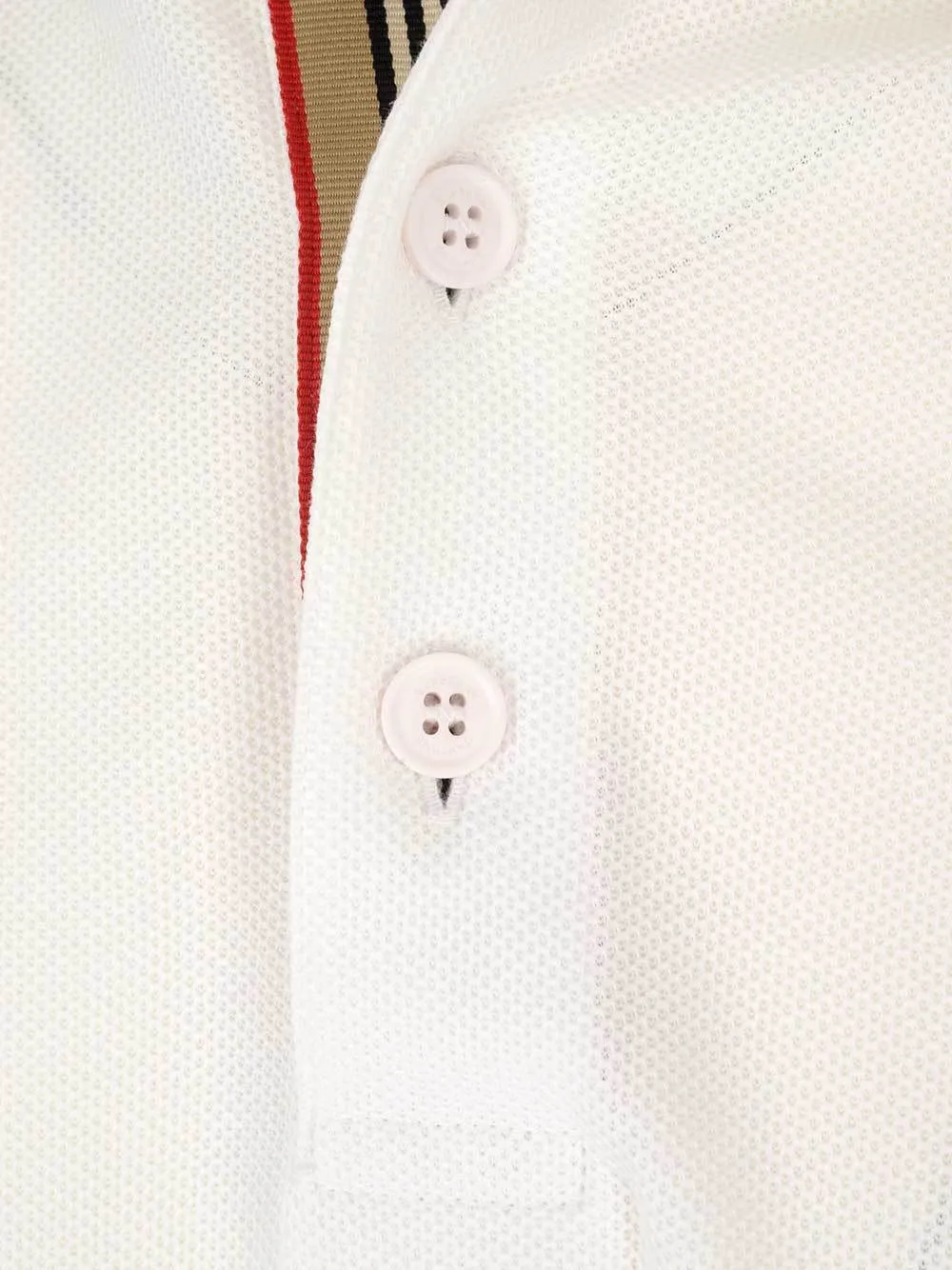 Burberry Embroidered Logo Polo Shirt
