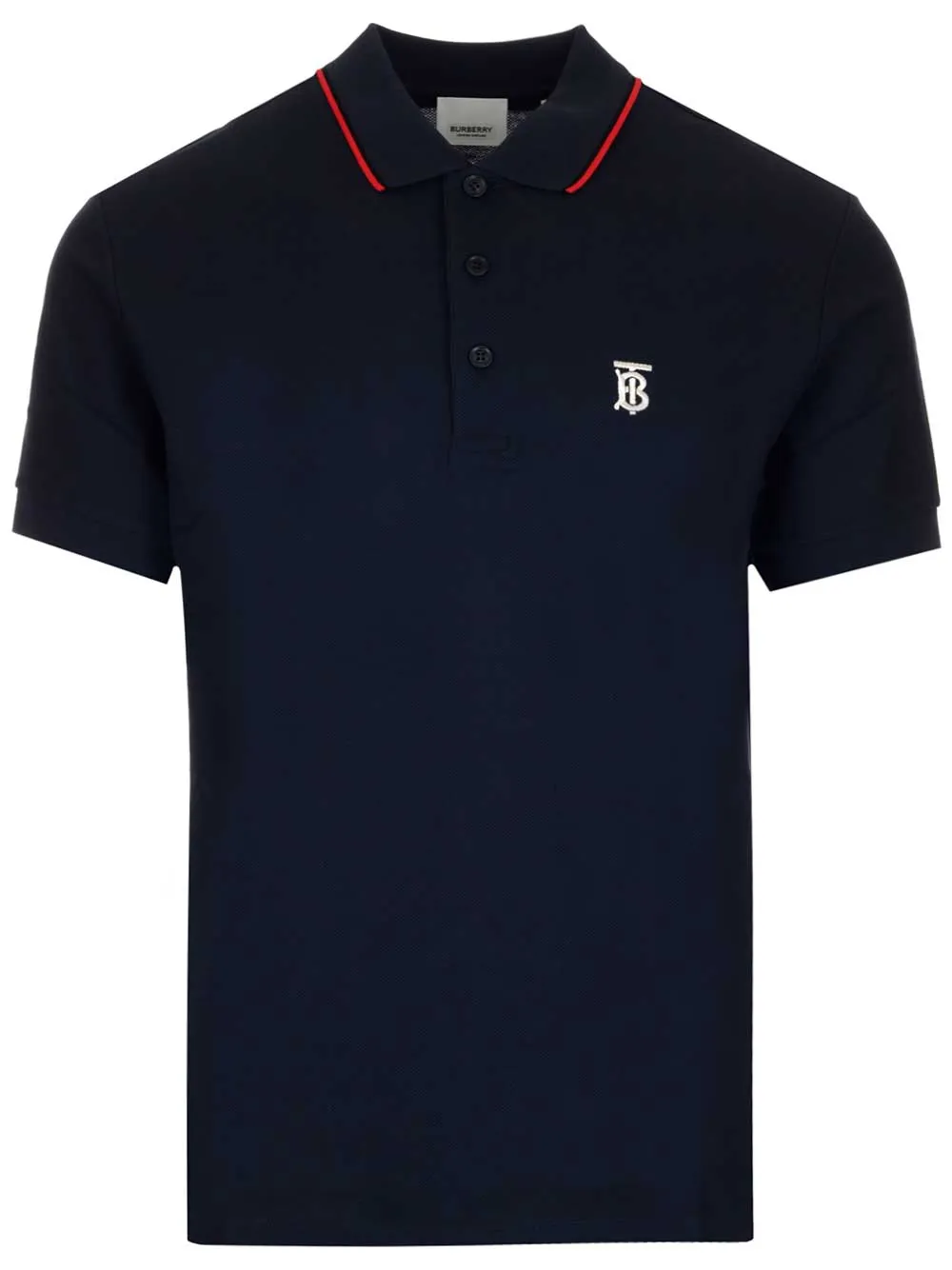 Burberry Icon Stripe Placket Polo Shirt