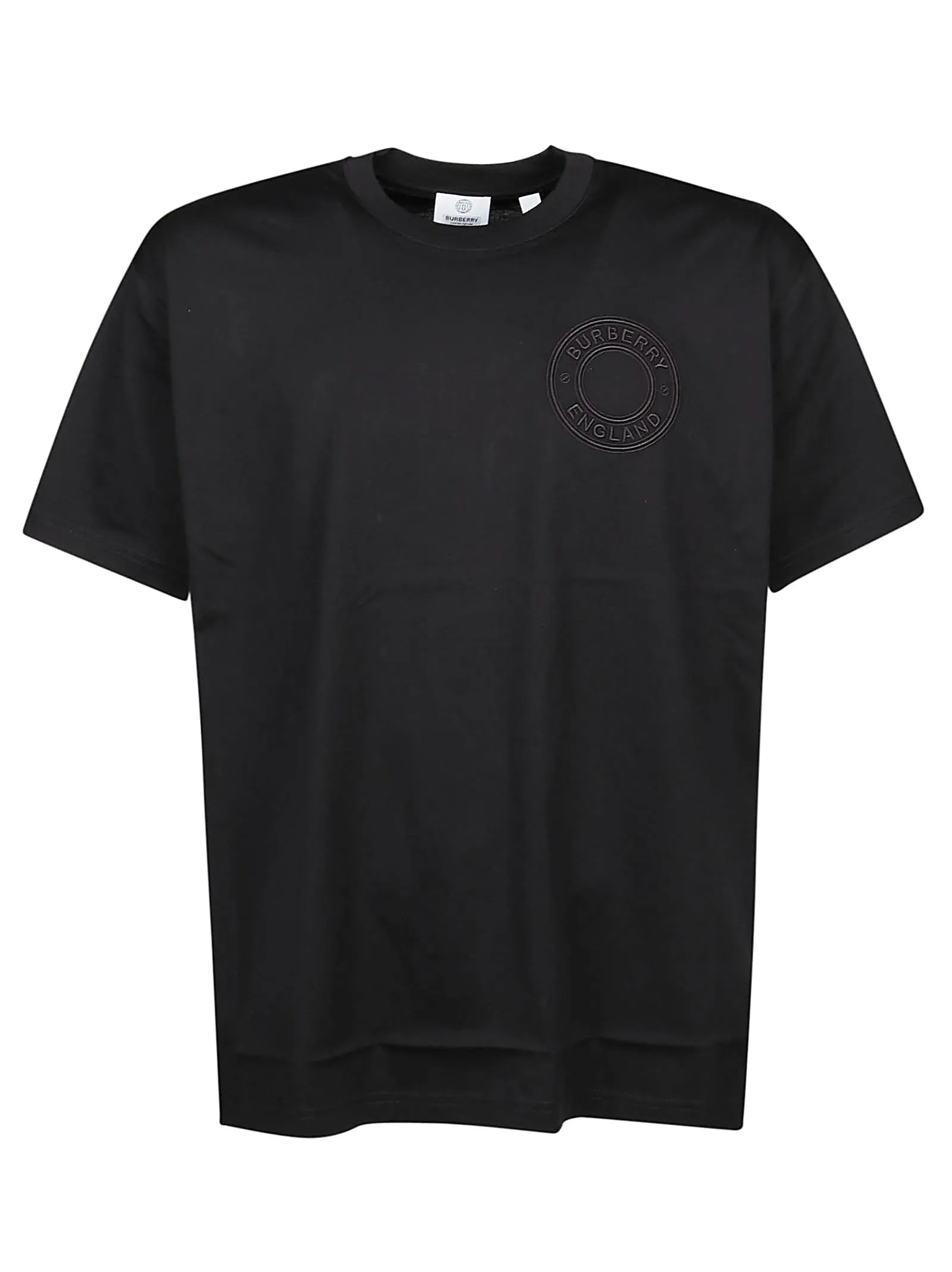Burberry Logo Embroidered Crewneck T-Shirt