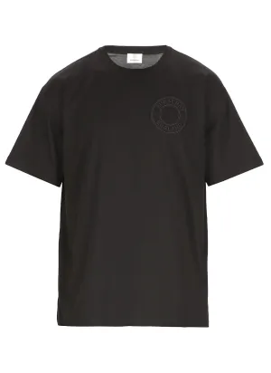 Burberry Logo Embroidered Crewneck T-Shirt