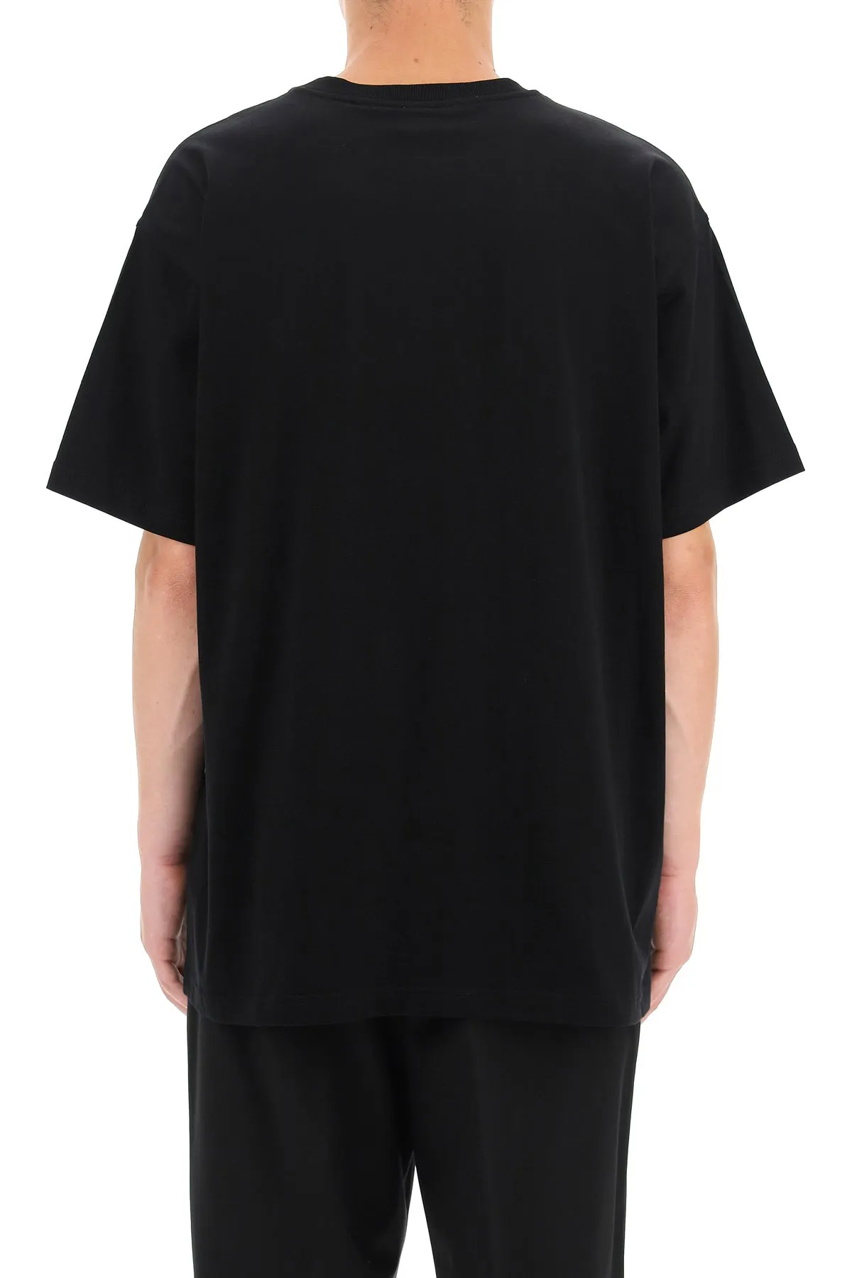 Burberry Logo Embroidered Crewneck T-Shirt