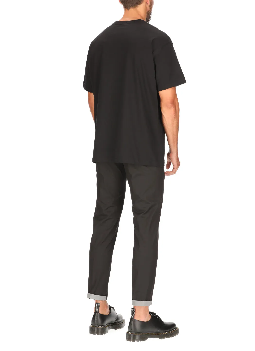 Burberry Logo Embroidered Crewneck T-Shirt