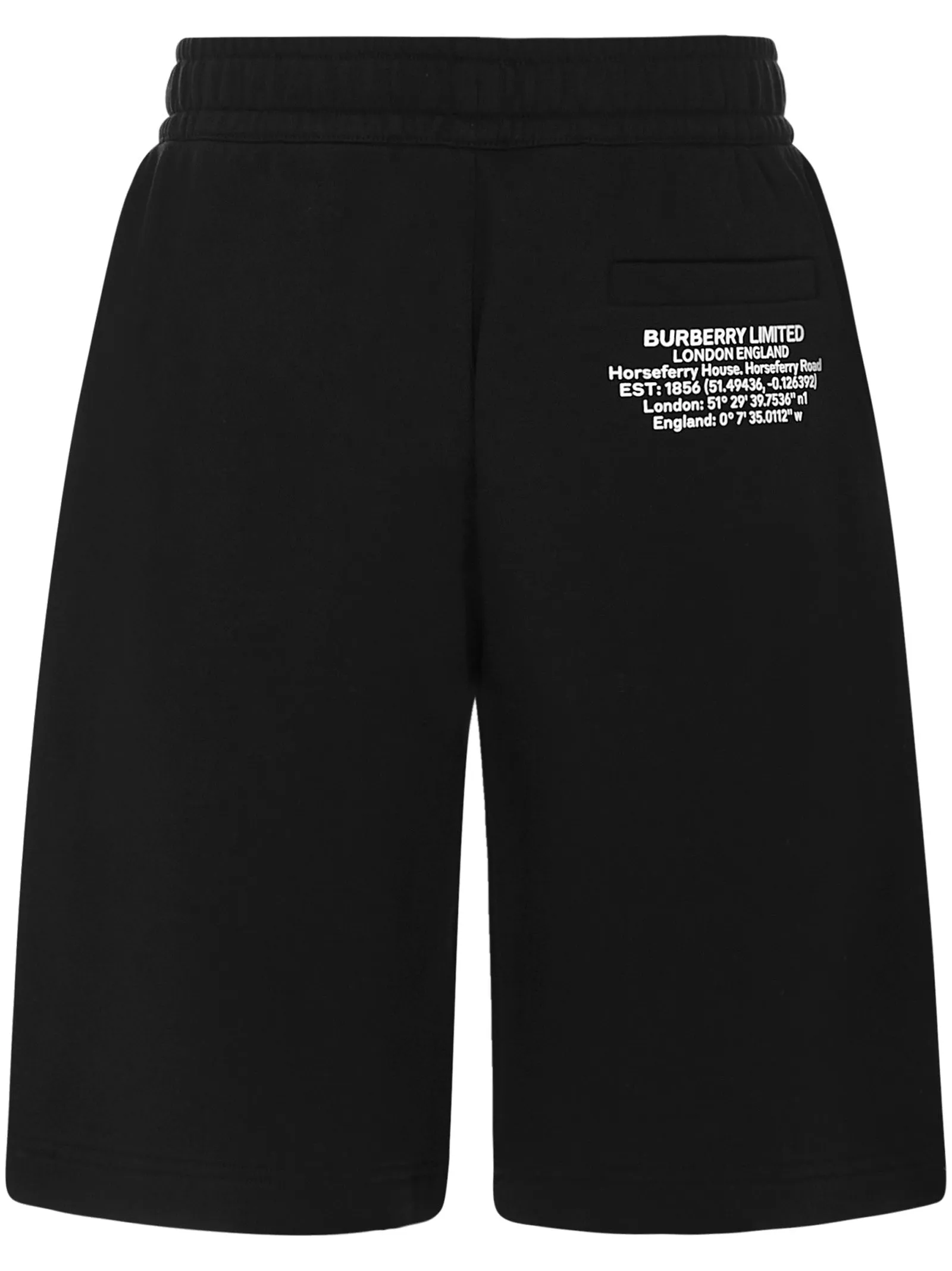 Burberry Logo Print Track Shorts