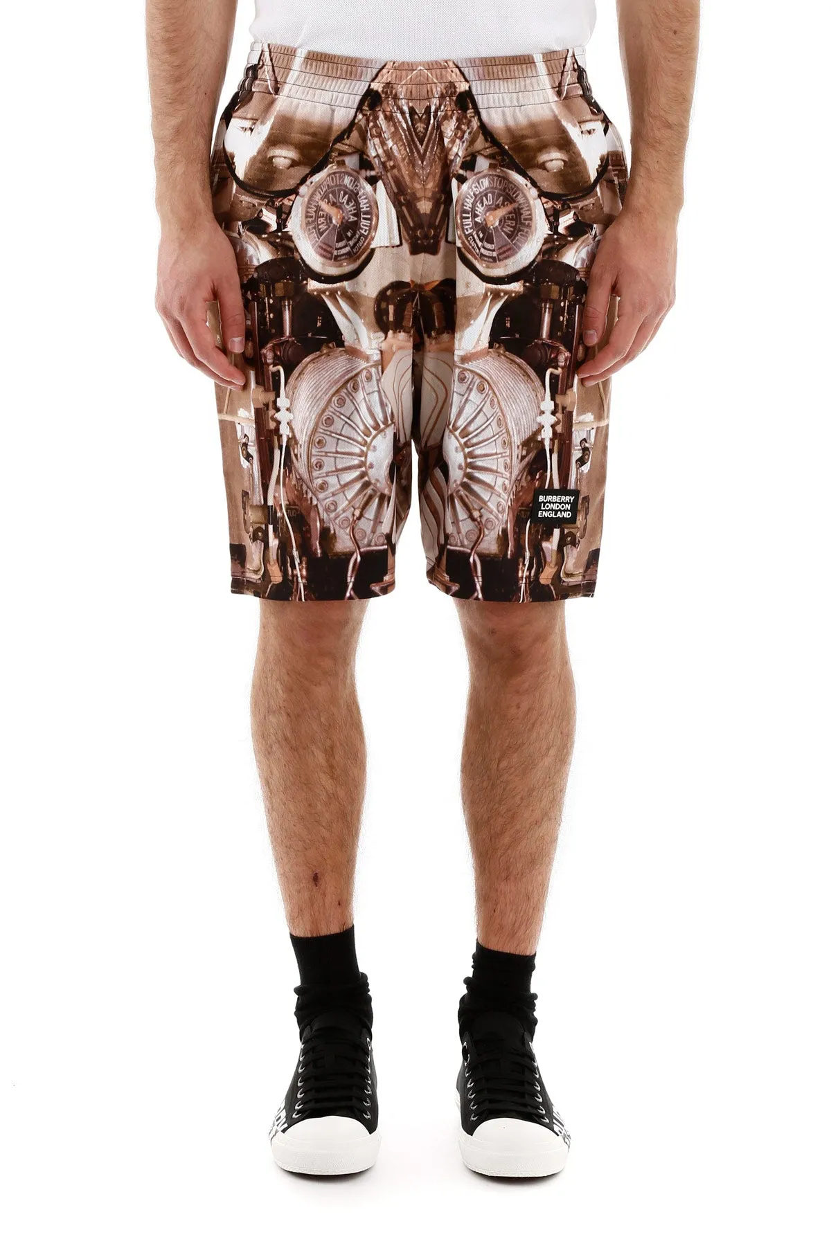 Burberry Printed Bermuda Shorts