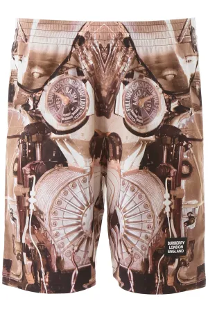 Burberry Printed Bermuda Shorts
