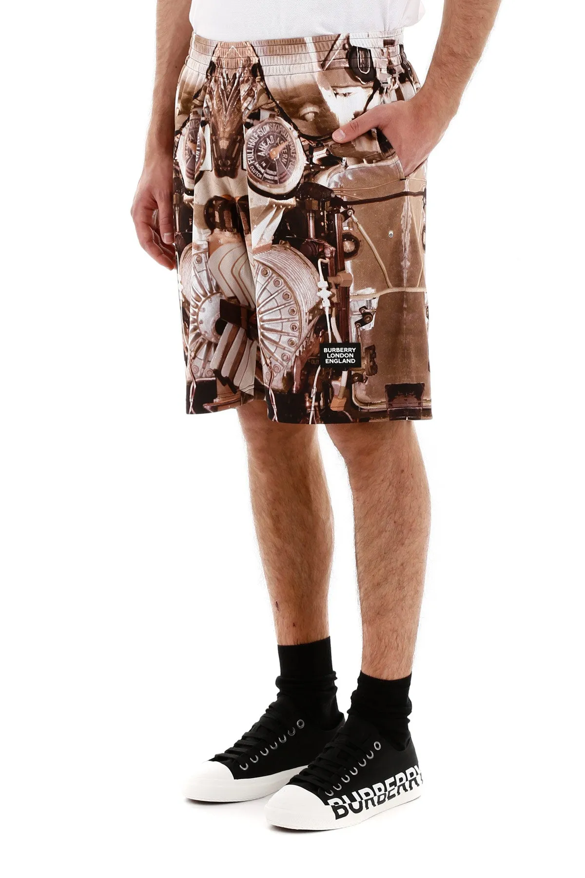 Burberry Printed Bermuda Shorts