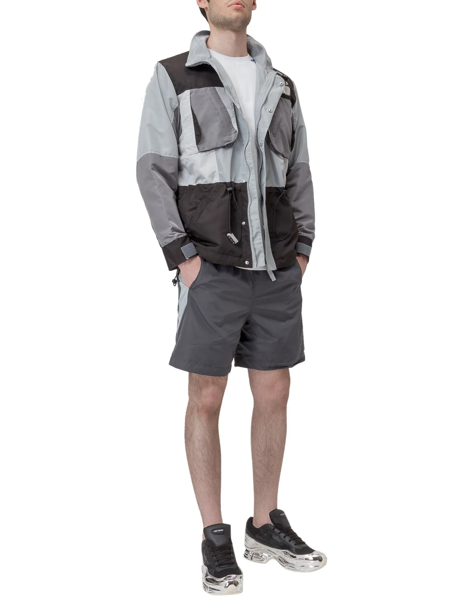 C2H4 Elasticated Waist Drawstring Shorts