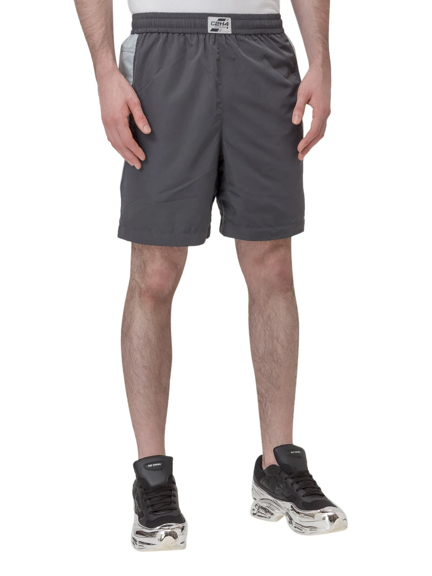 C2H4 Elasticated Waist Drawstring Shorts