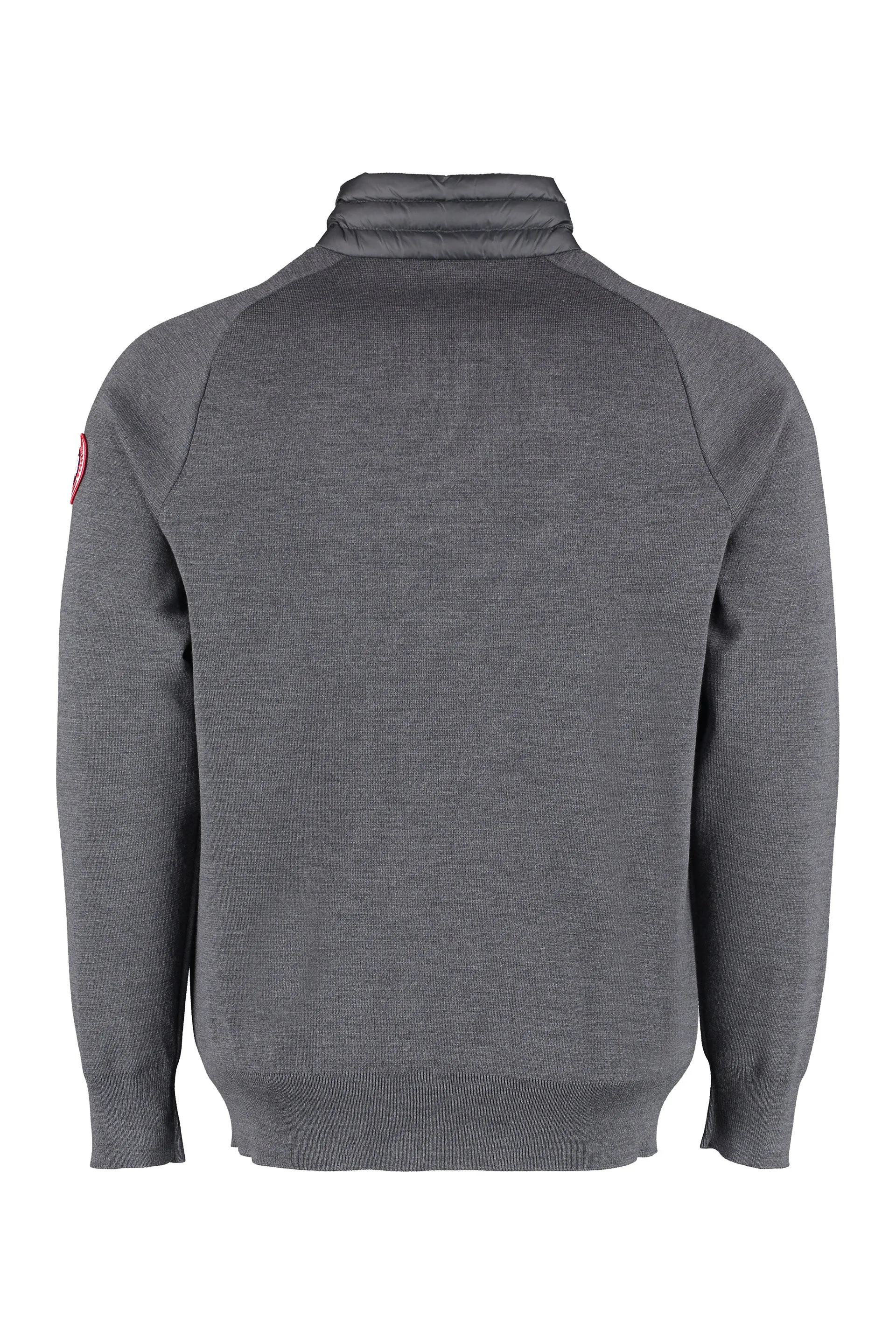 Canada Goose Logo Patch Long-Sleeved Jacket