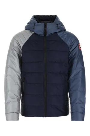Canada Goose Logo Patch Zip-Up Jacket