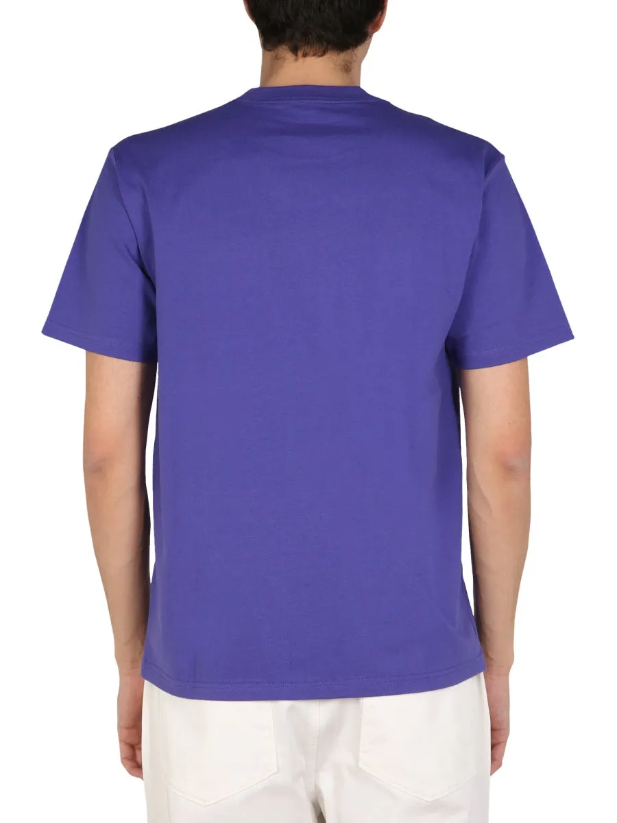 Carhartt WIP Logo Print Crewneck T-Shirt