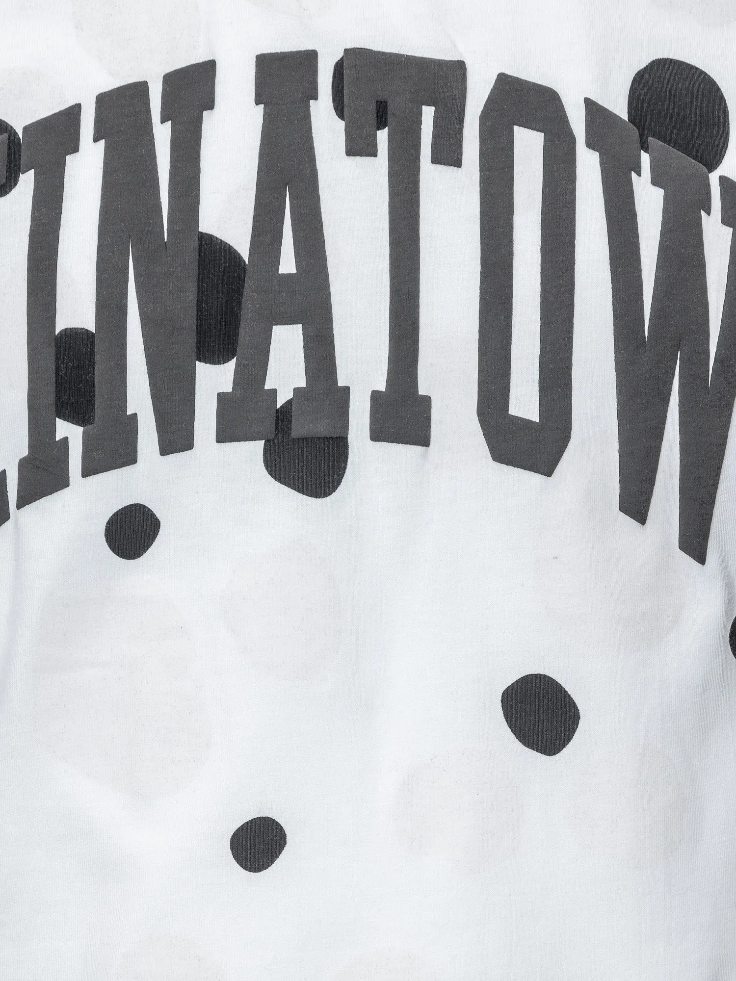 Chinatown Market Polka Dot Logo Debossed T-Shirt