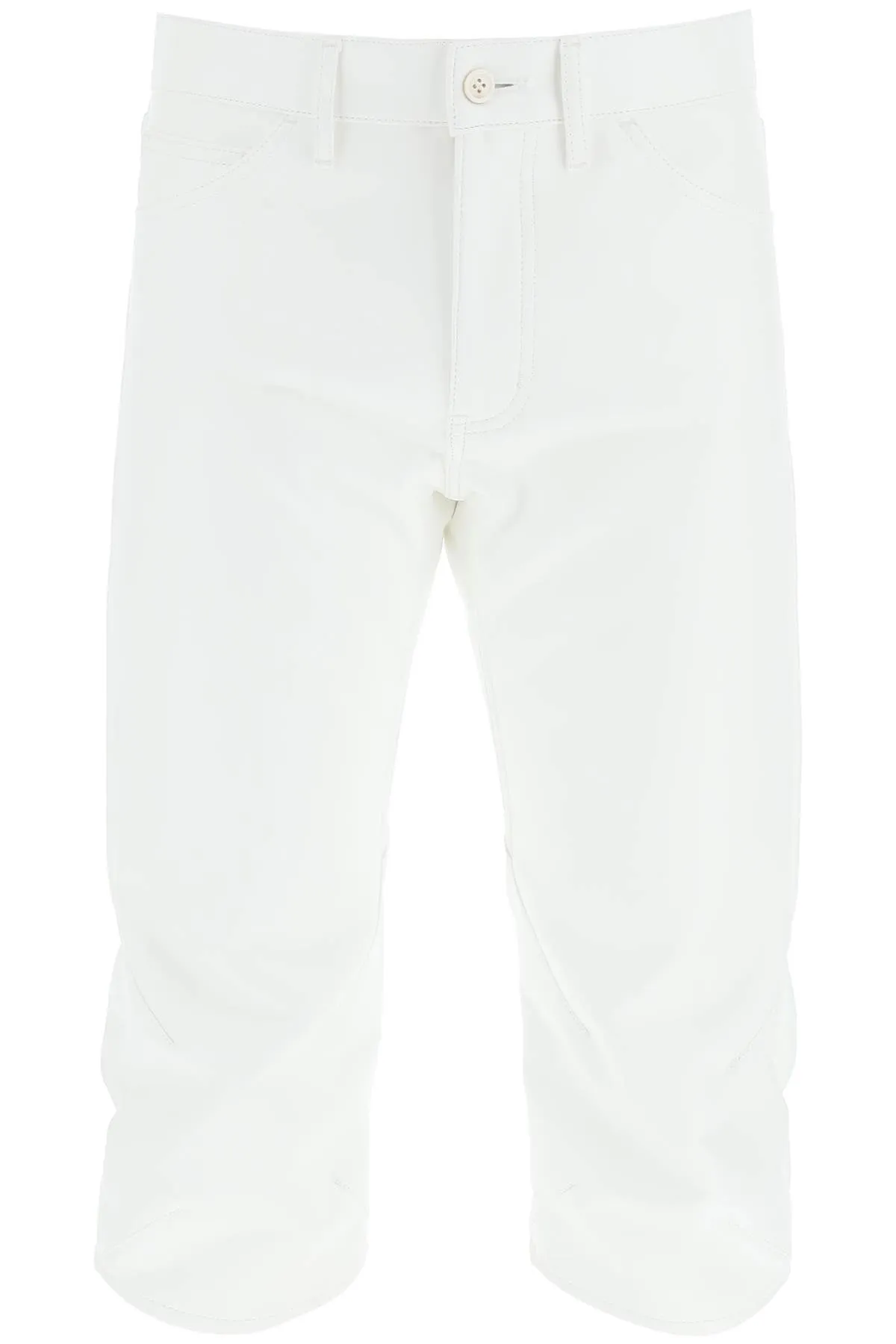 Comme des Garons Homme Plus Faux Leather Shorts