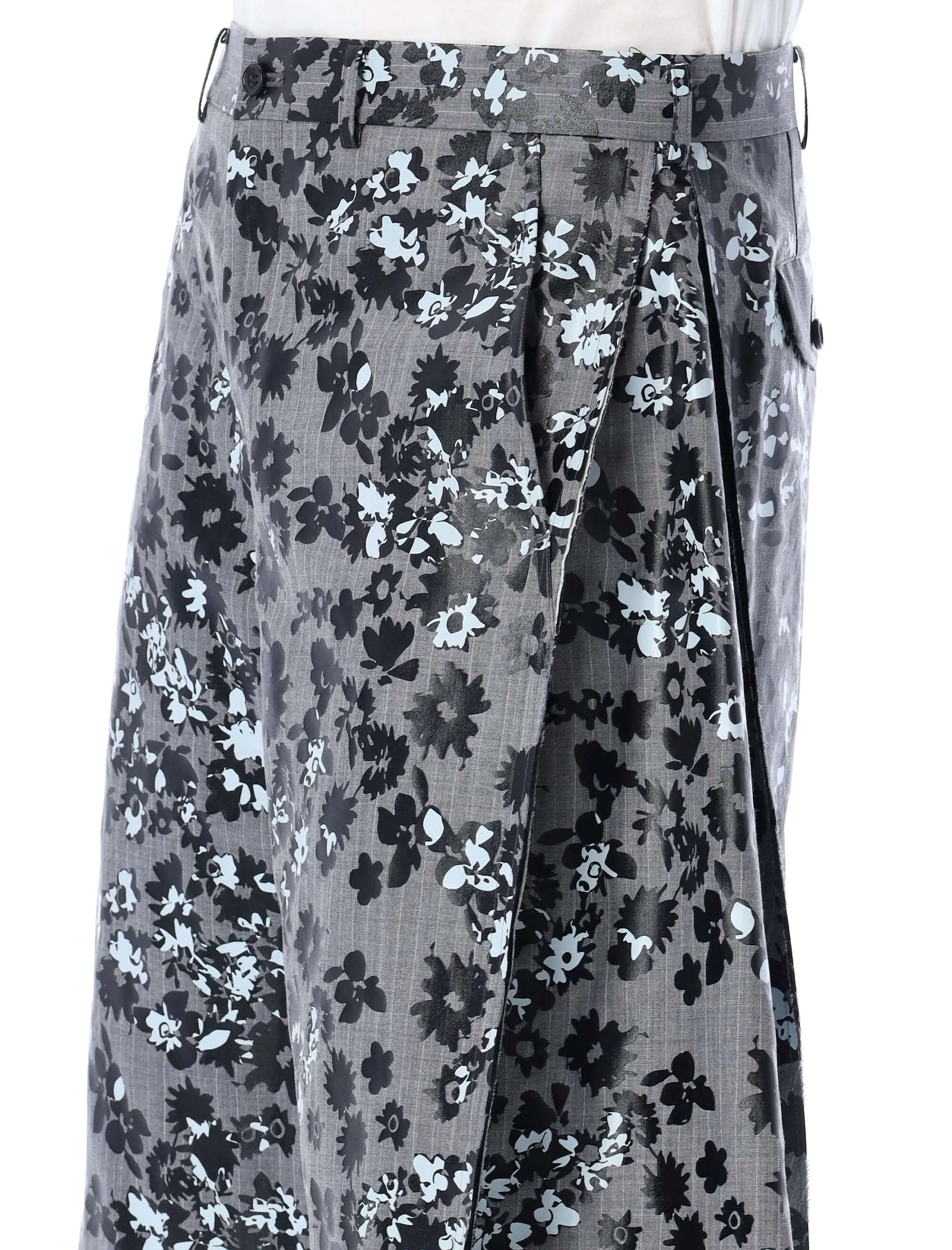 Comme des Garons Homme Plus Flared Shorts