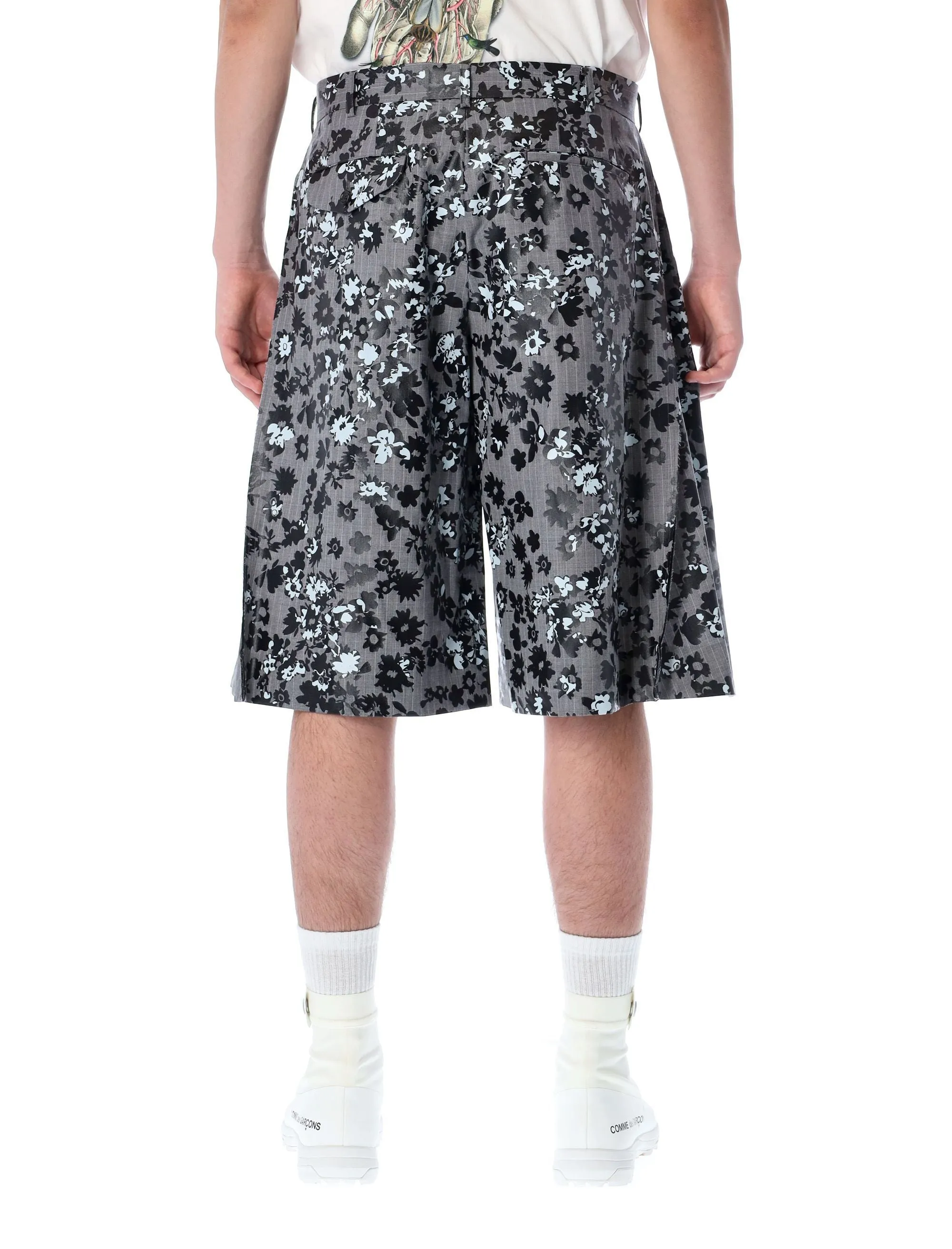Comme des Garons Homme Plus Flared Shorts