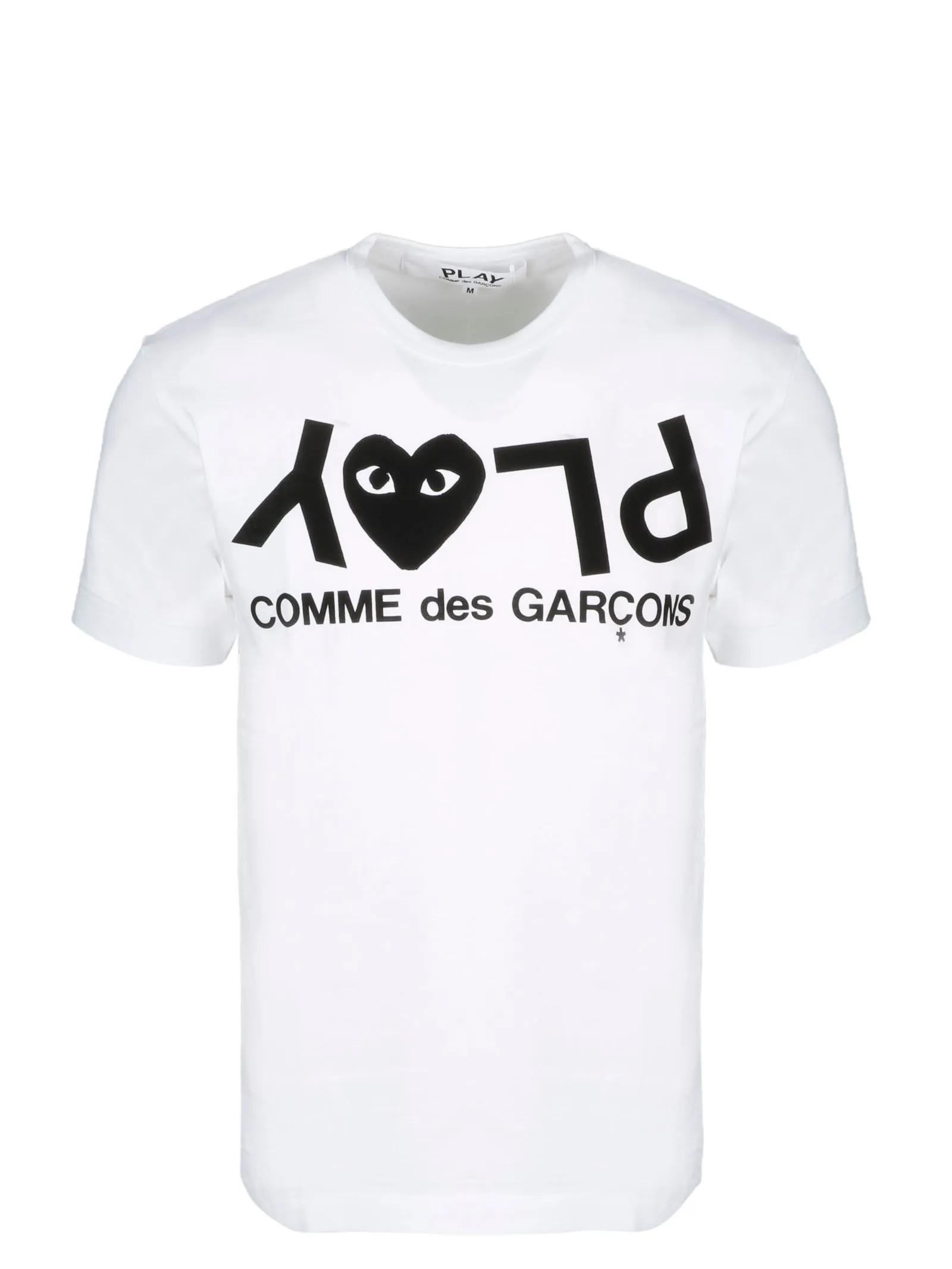 Comme des Garons Play Inverted Logo Printed T-Shirt