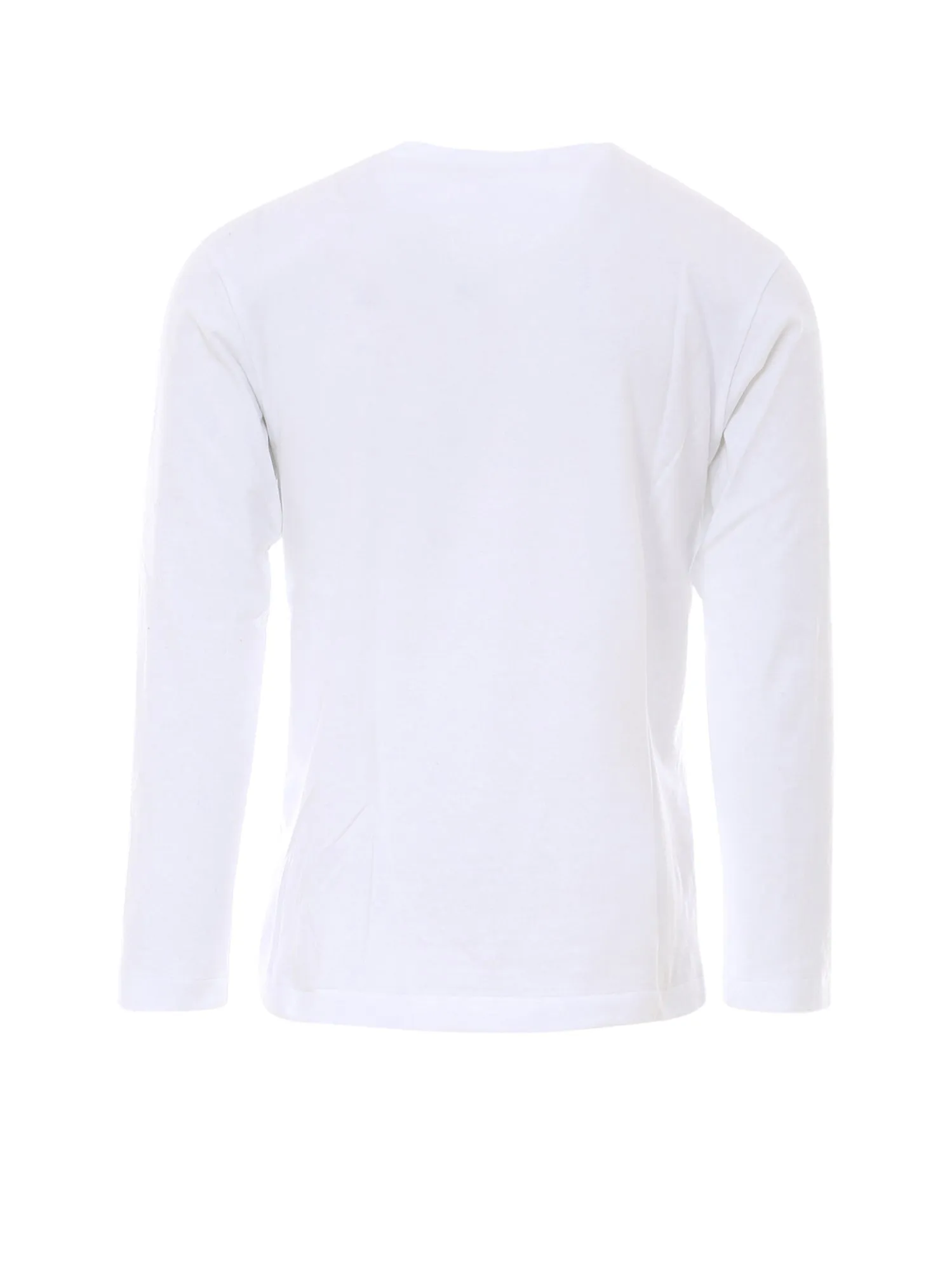 Comme des Garons Play Multi Logo Long Sleeve T-Shirt