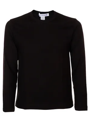 Comme des Garons Shirt Back Logo Printed Long-Sleeve T-Shirt