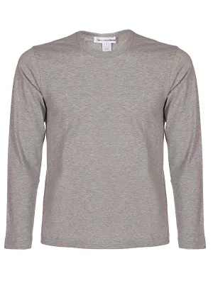 Comme des Garons Shirt Back Logo Printed Long-Sleeve T-Shirt
