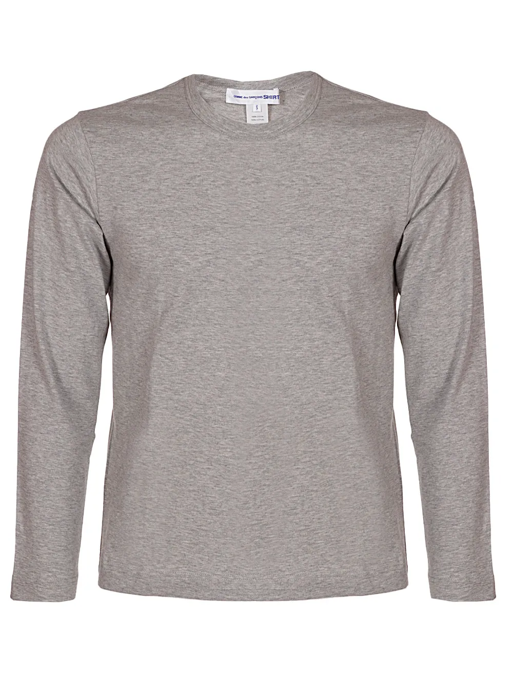 Comme des Garons Shirt Back Logo Printed Long-Sleeve T-Shirt
