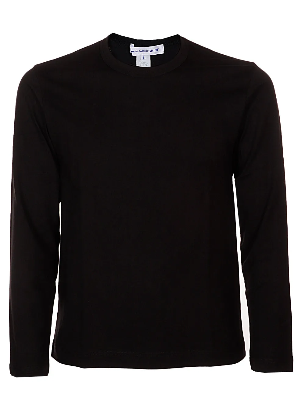 Comme des Garons Shirt Back Logo Printed Long-Sleeve T-Shirt
