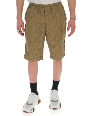 Comme des Garons Shirt Floral Print Shorts