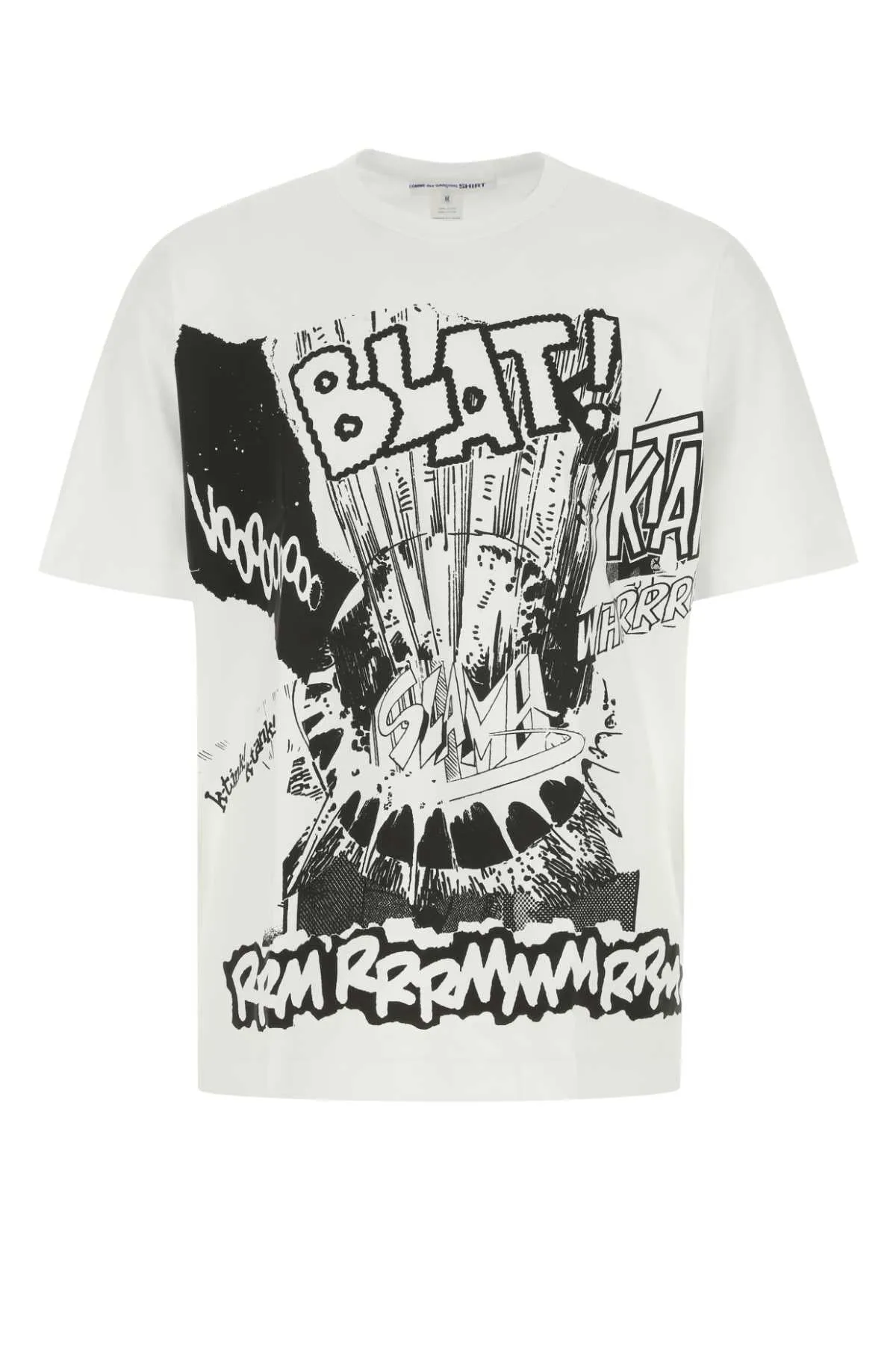 Comme des Garons Shirt Graphic Printed Crewneck T-Shirt