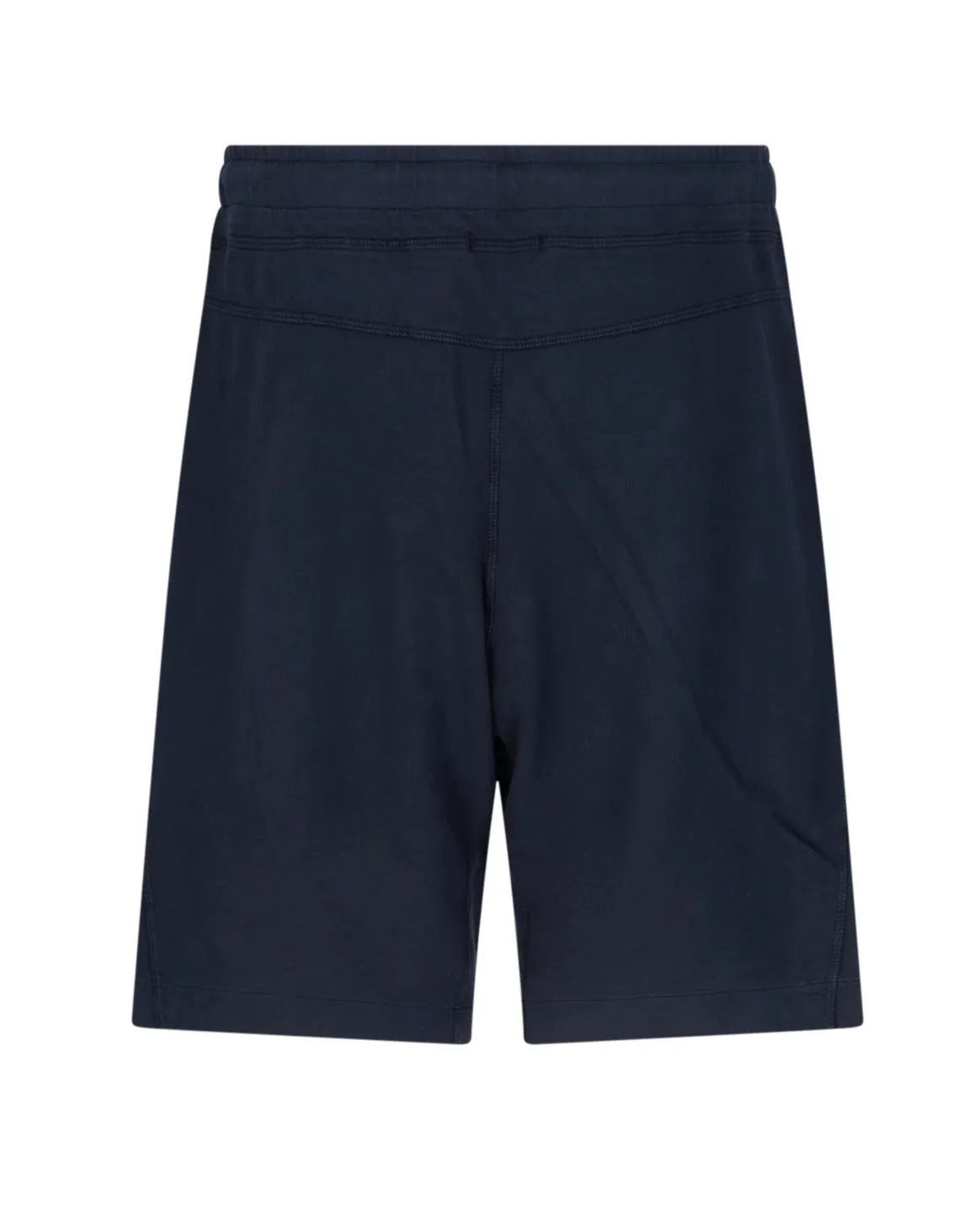 C.P. Company Logo Patch Drawstring Shorts