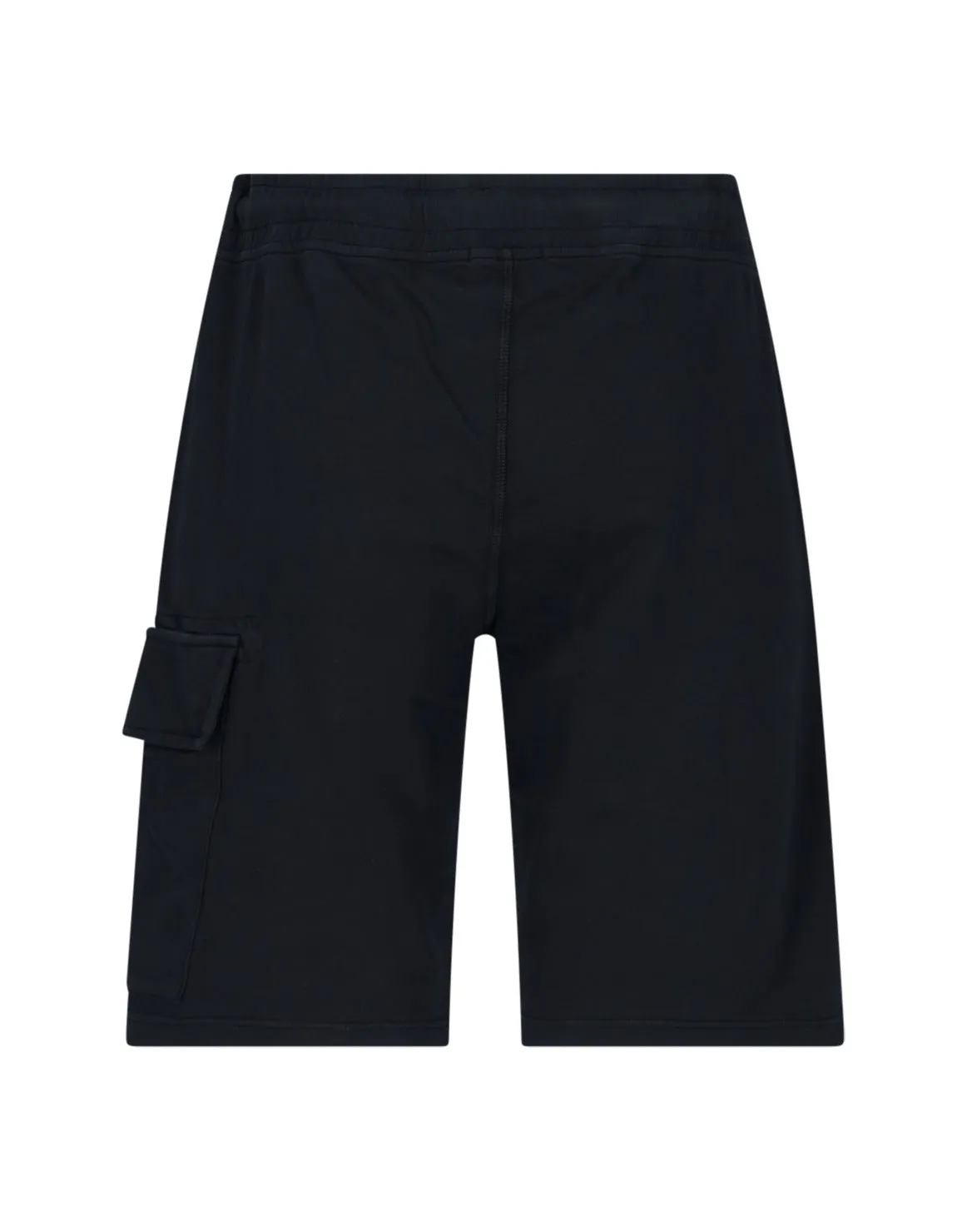 C.P. Company Logo Patch Drawstring Shorts