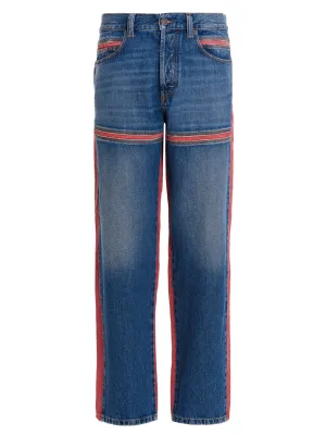 Diesel D-Mand Mid-Rise Straight Leg Jeans
