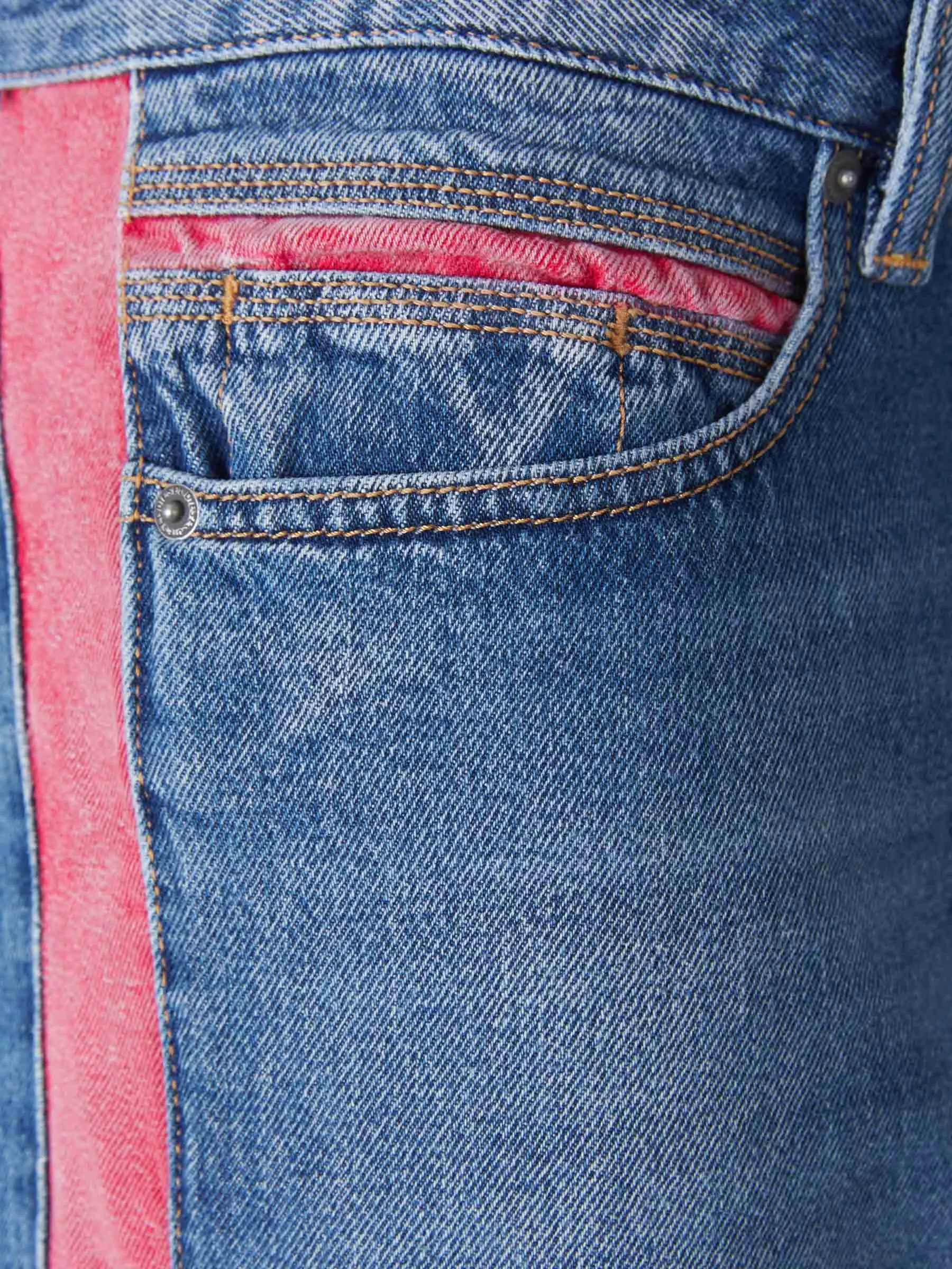 Diesel D-Mand Mid-Rise Straight Leg Jeans