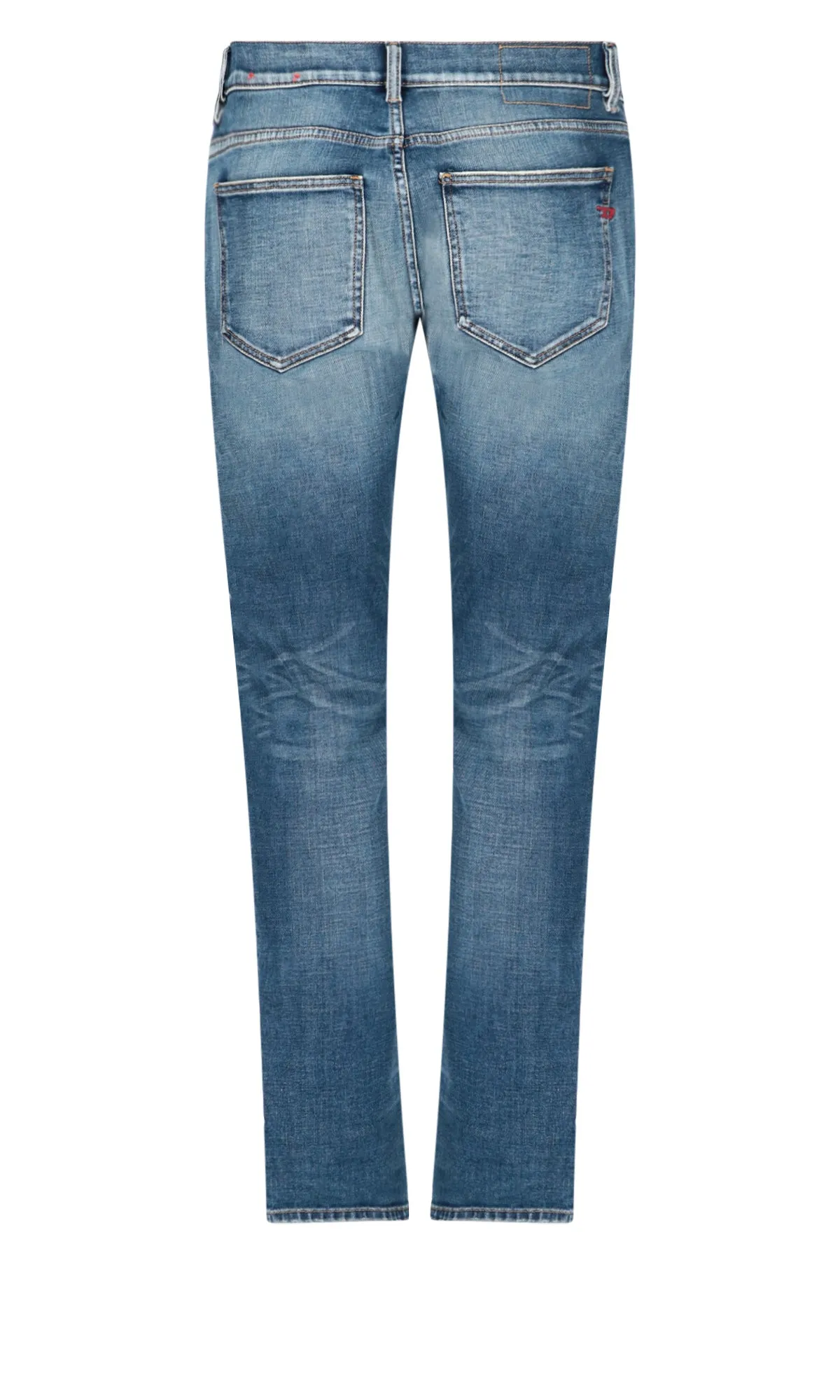 Diesel Distressed Low-Rise Skinny Jeans
