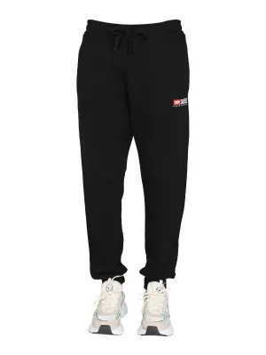 Diesel Logo Embroidered Jogging Pants