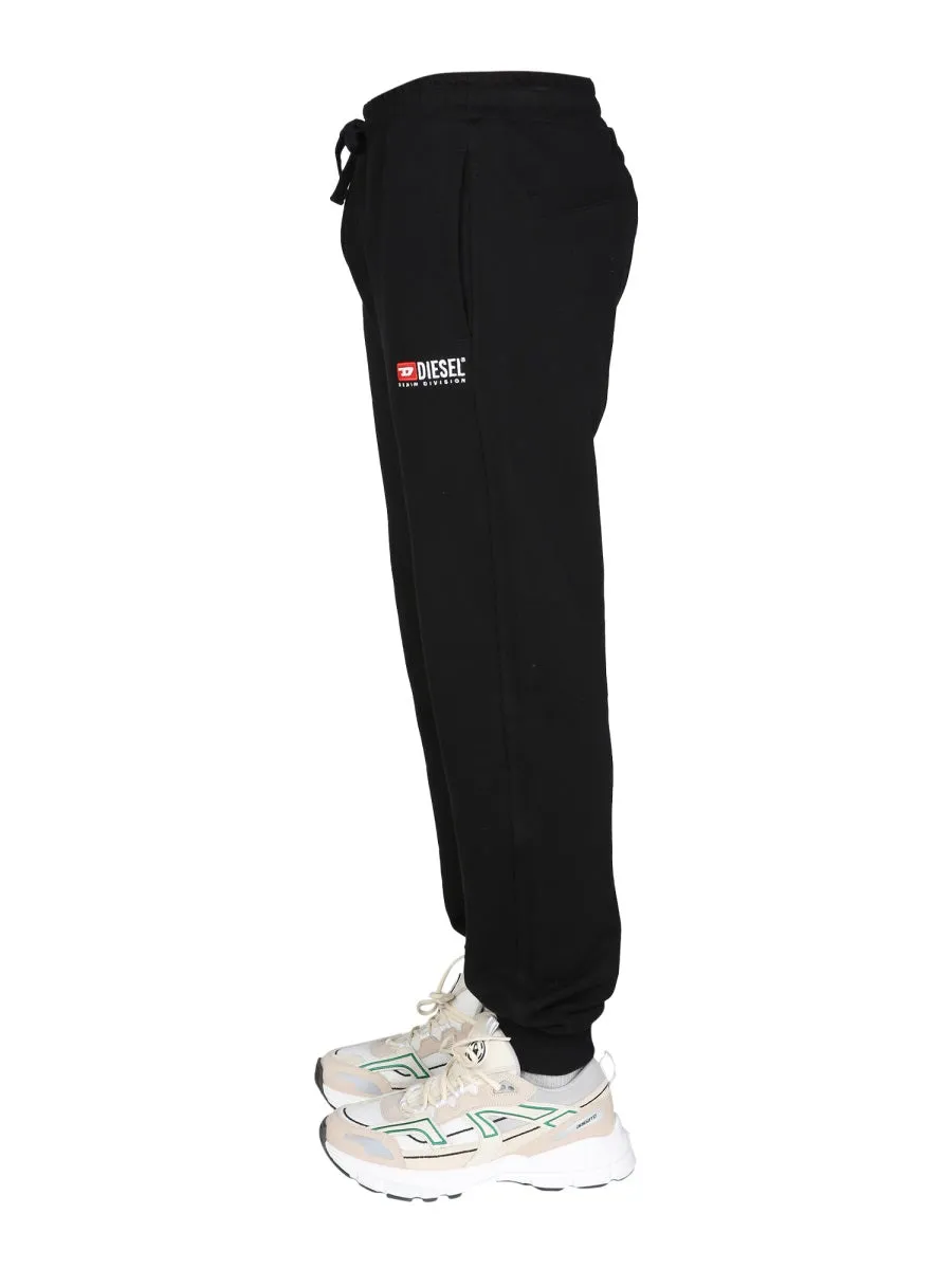 Diesel Logo Embroidered Jogging Pants