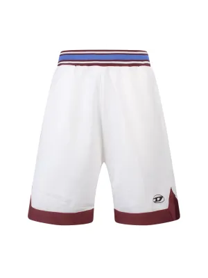 Diesel P-Bowly Logo Patch Sweatshorts