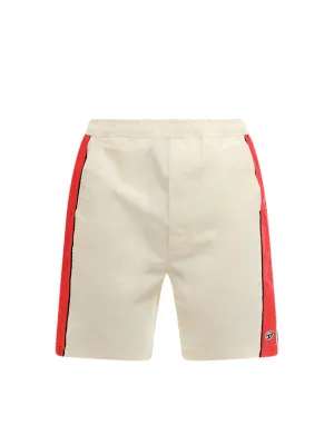Diesel P-Sports Side-Band Piped Shorts