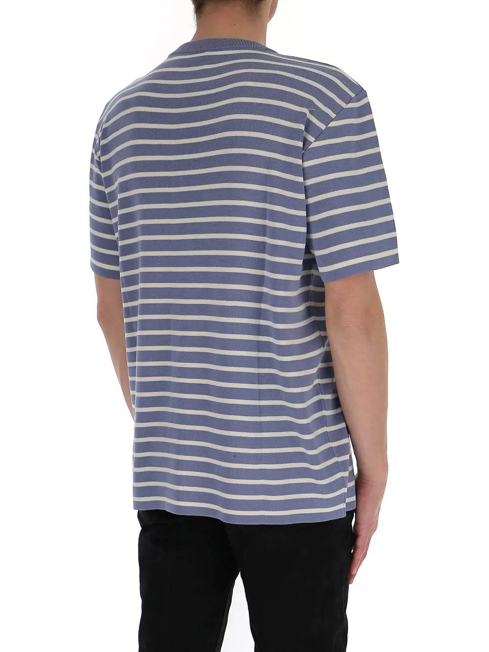 Dior Homme Logo Striped Oversized T-Shirt