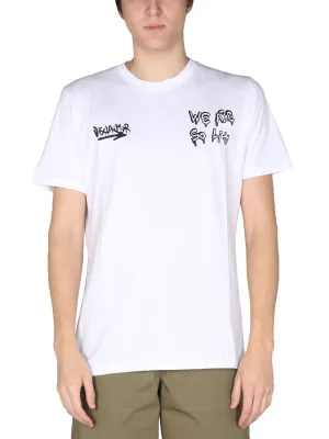 Disclaimer Printed Crewneck T-Shirt