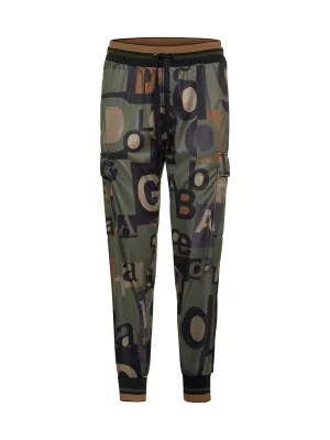 Dolce & Gabbana Allover Logo Printed Jogging Pants