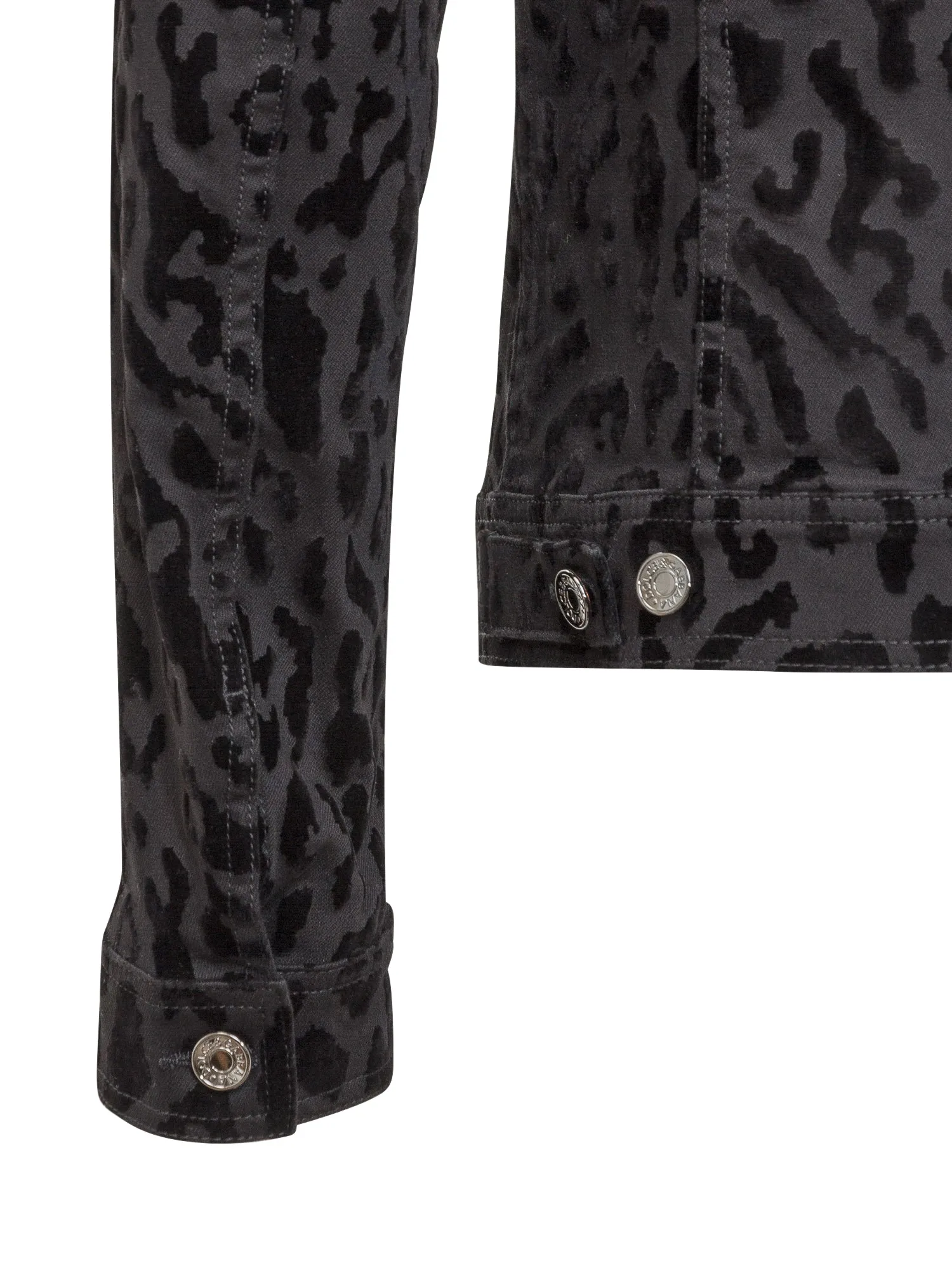 Dolce & Gabbana Animalier Print Denim Jacket