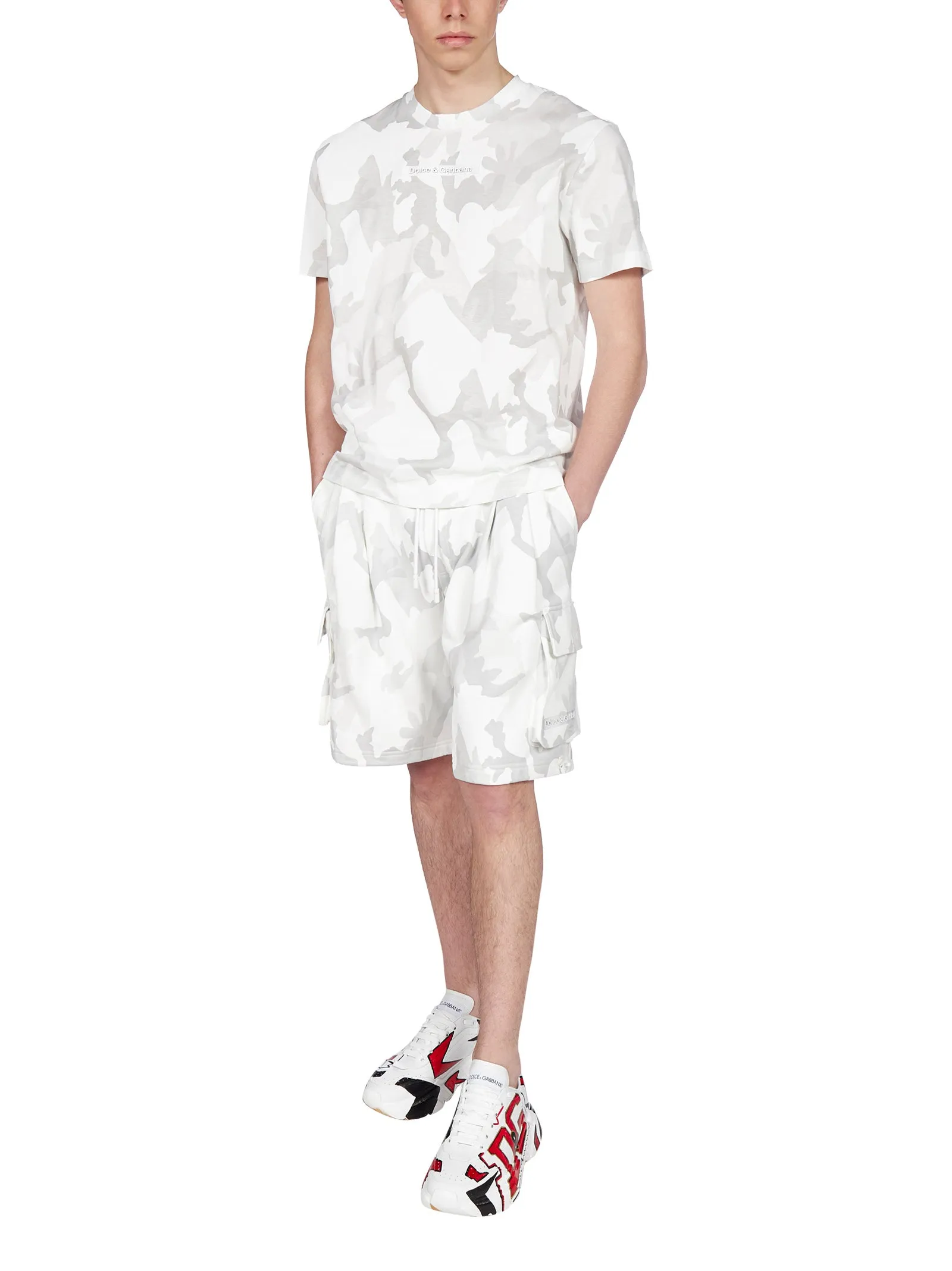 Dolce & Gabbana Camouflage Bermuda Shorts
